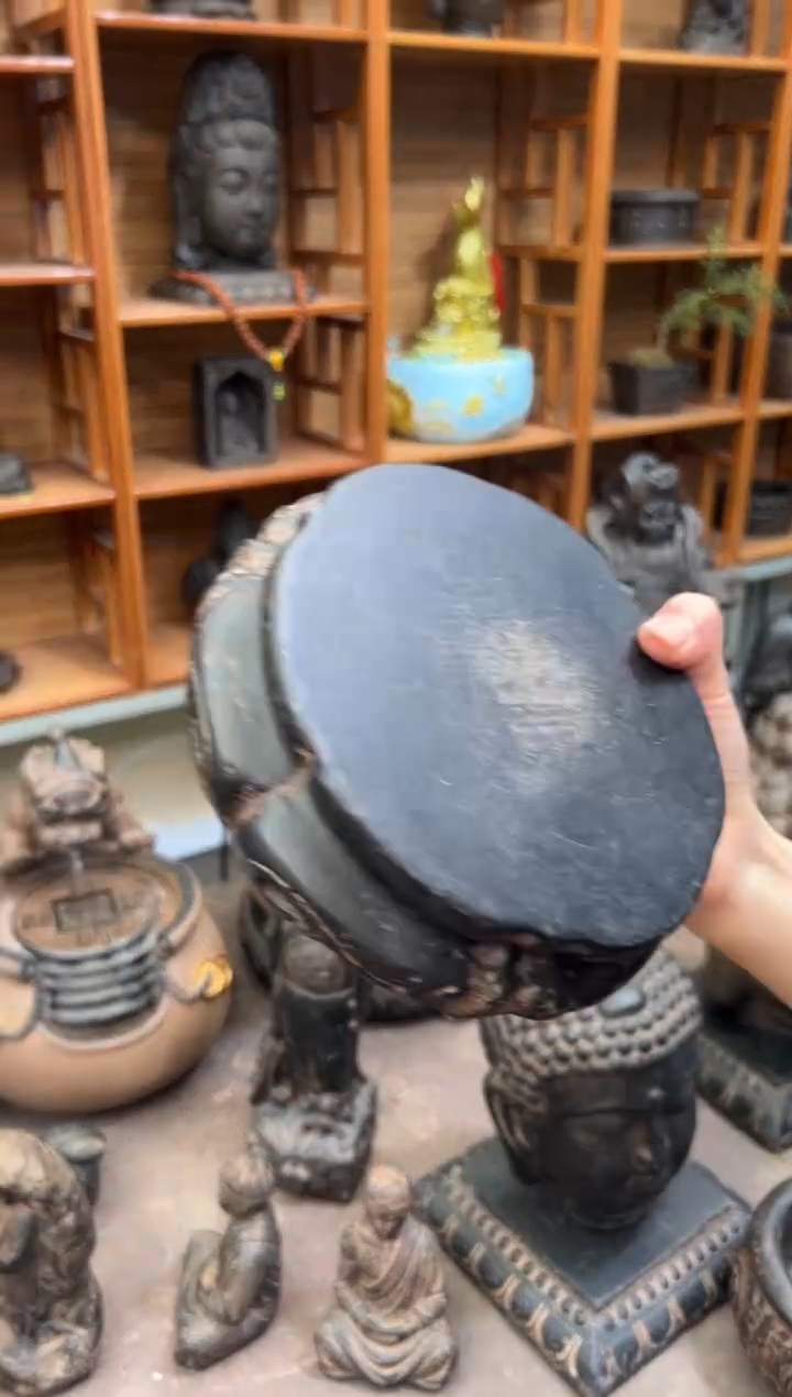 陶土【火山泥】金箍坛底座