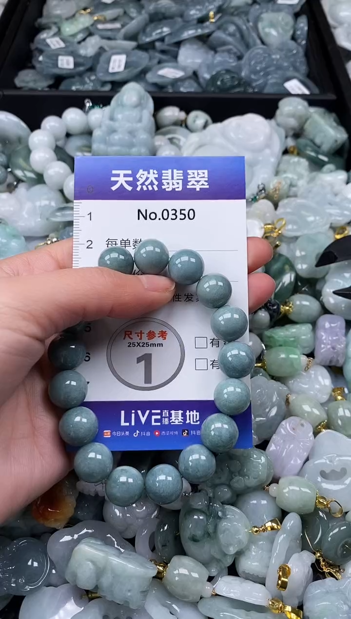 【闪购商品】翡翠颈饰未镶嵌缅甸A货翡翠0350