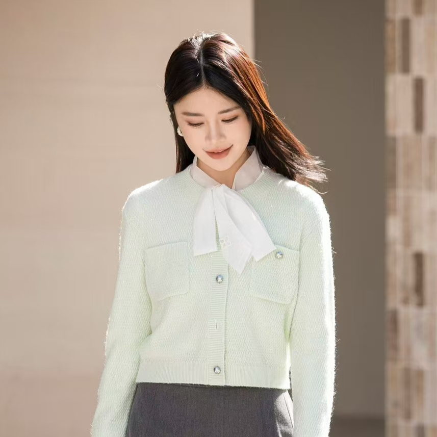 2025春季新款镂空开衫