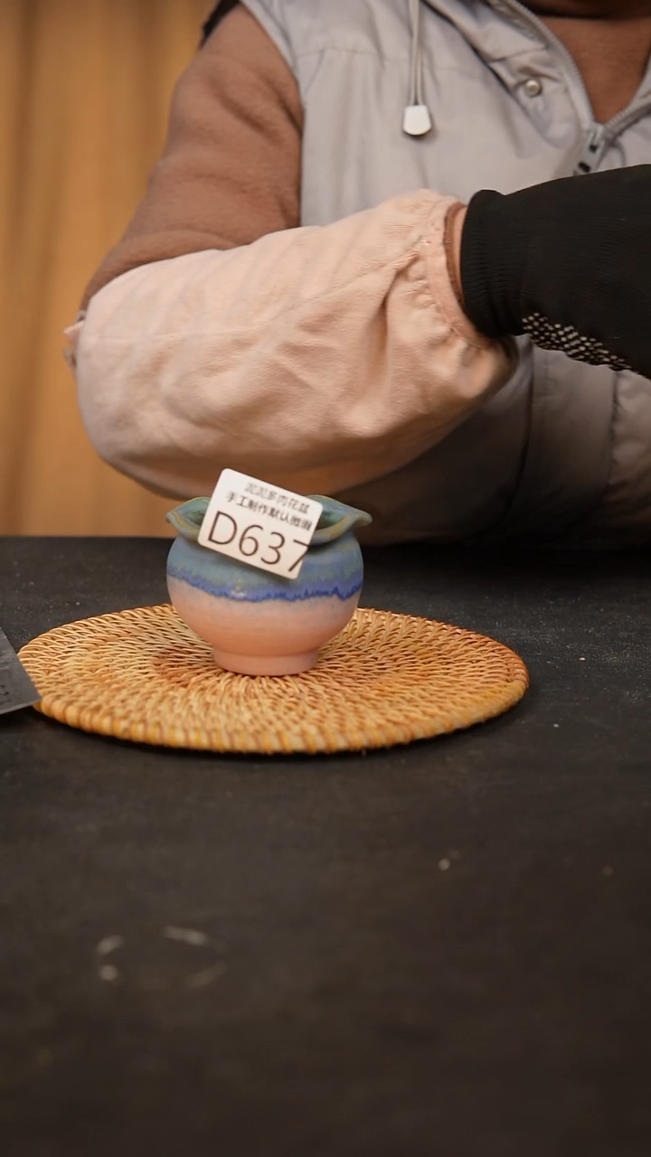 【闪购商品】瓷片景德镇泥泥陶瓷花盆