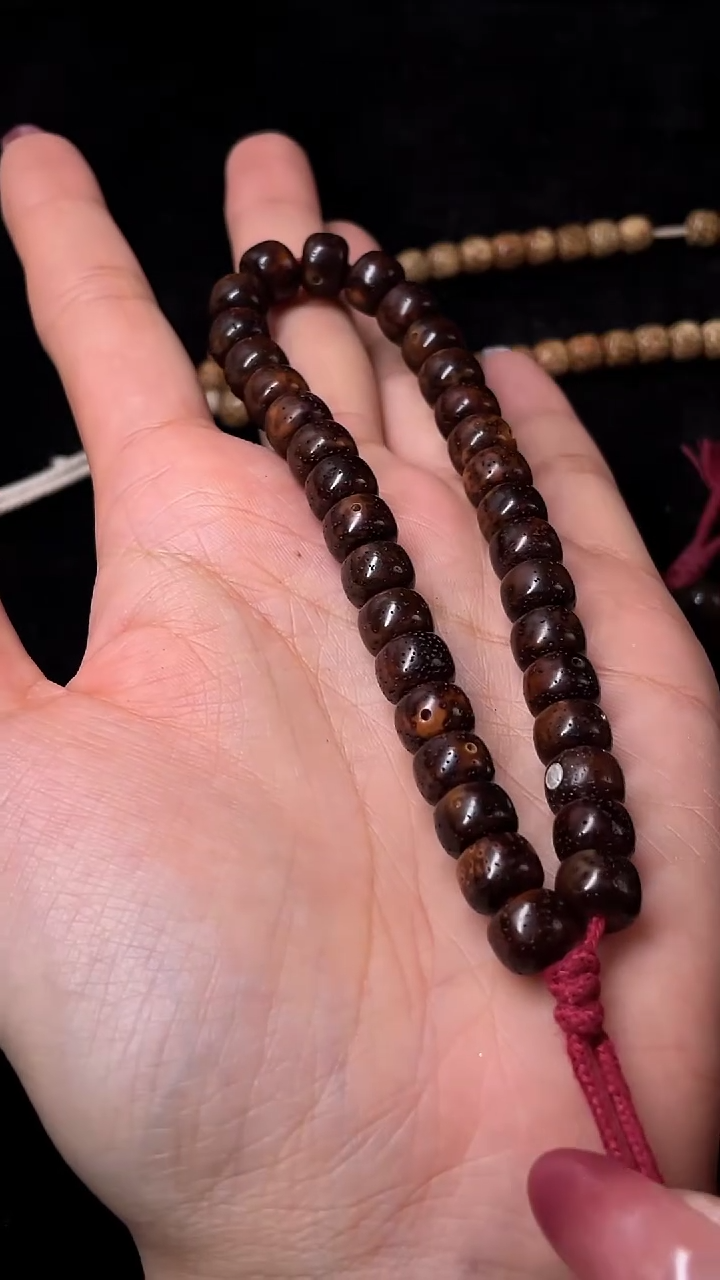 【闪购商品】星月菩提手串精工级中珀新桶9*7手持