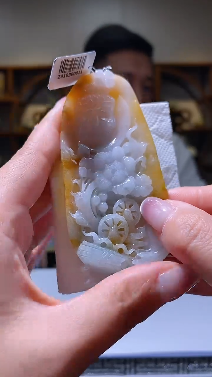 【闪购商品】定制翡翠未镶嵌36/0217/W/佛