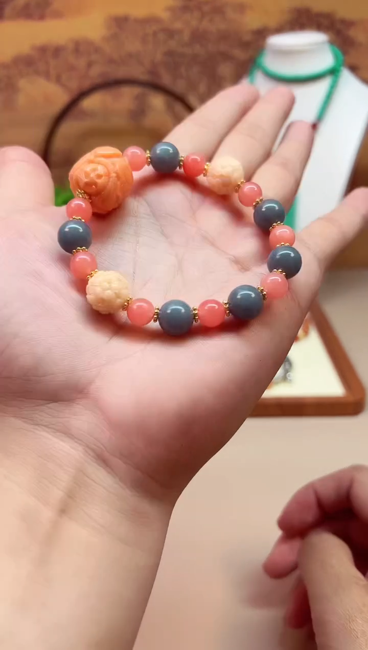 14K金镶嵌手链翡翠SSSSS