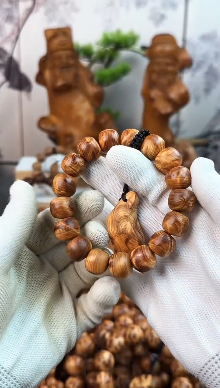 【闪购商品】柏木（崖柏）手串/手链太行崖柏13*14闪电香味手串