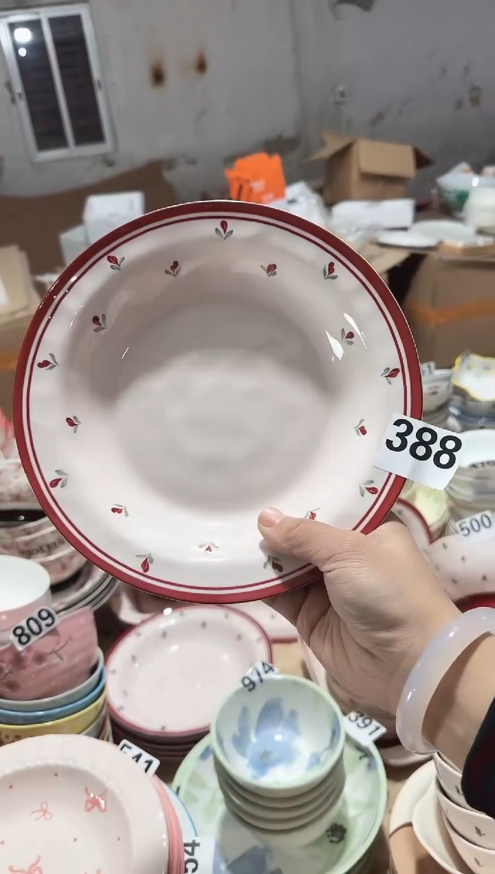 【8寸 4 个】正品孤品黑点针眼属正常基本无暇介意慎拍