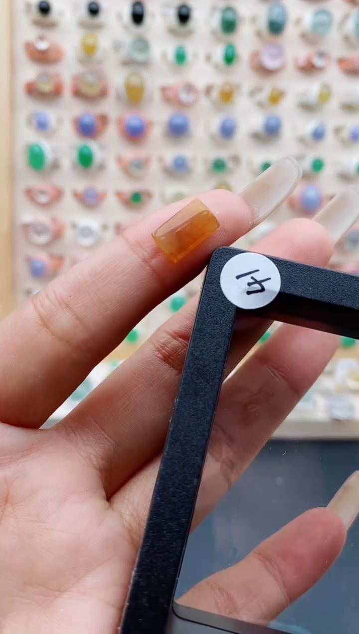 【闪购商品】翡翠裸石缅甸天然A货翡翠222   1+41