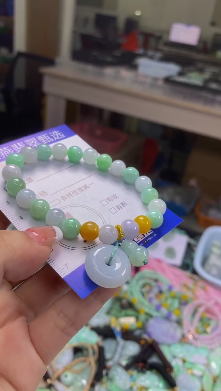 翡翠未镶嵌颈饰闪购0001924