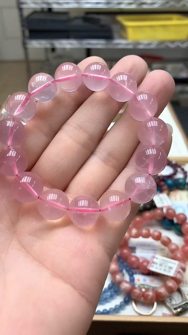【闪购商品】芙蓉石手链未镶嵌手链64