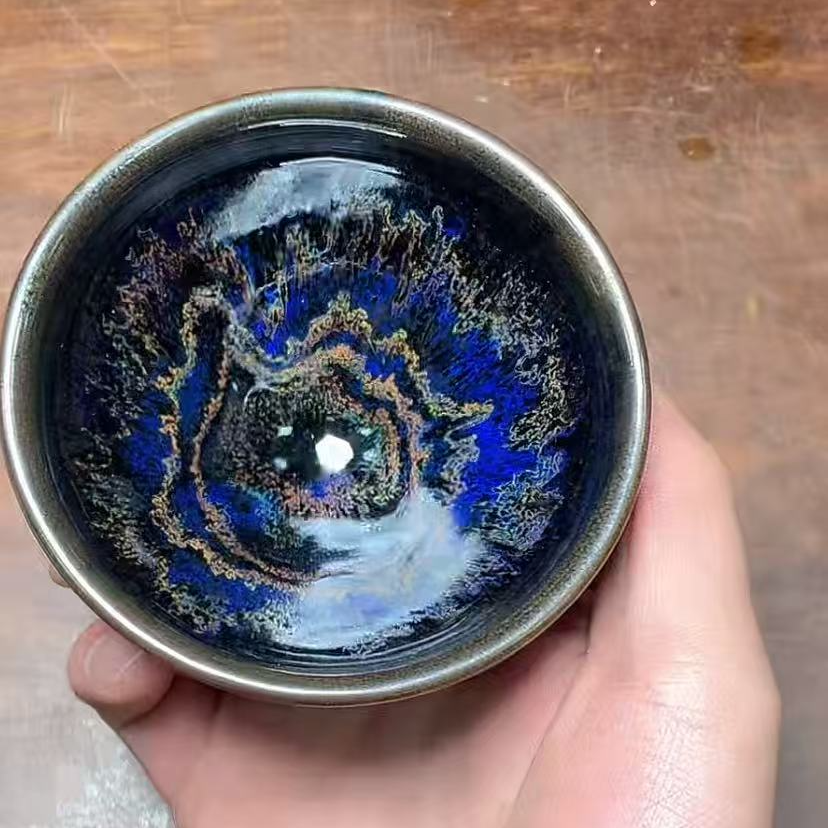 名家蔡炳昆建盏（带证书礼盒）13