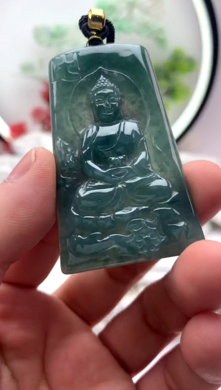 【闪购商品】翡翠颈饰未镶嵌大日【品质一般介意慎拍】