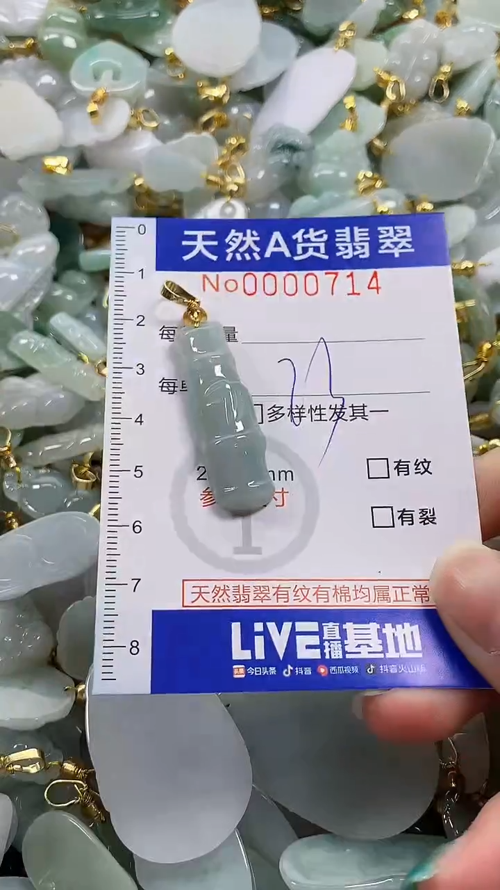 颈饰未镶嵌翡翠纯天然货翡翠