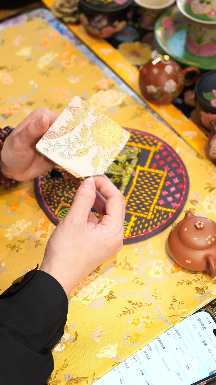 【闪购商品】瓷片杯垫大碗茶的茶器