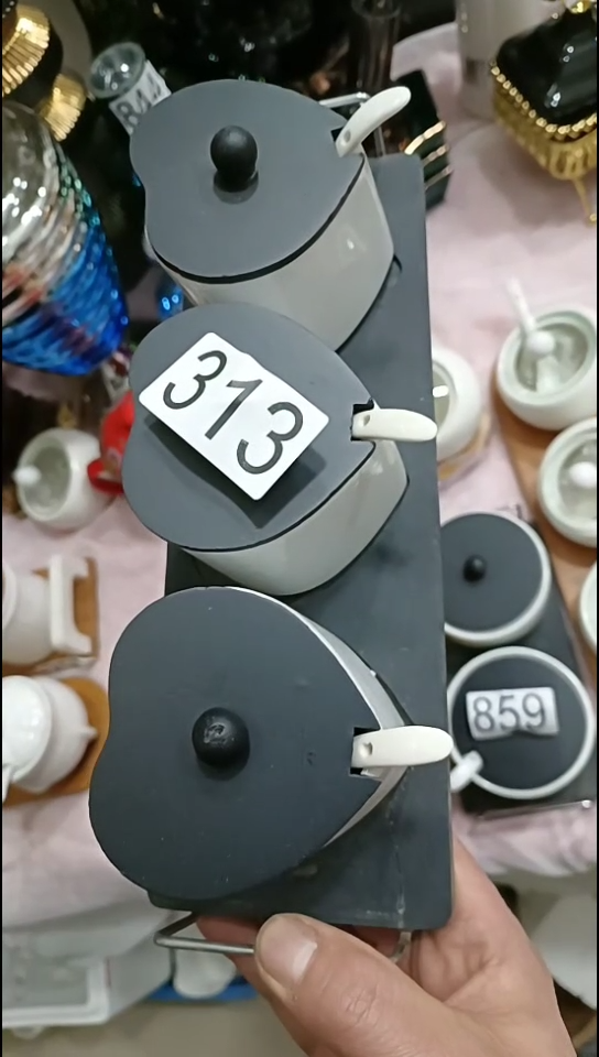 【闪购商品】陶瓷313调味罐