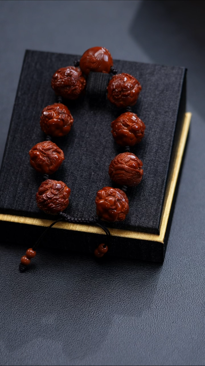 手串橄榄核清***岗骑兽钟馗21