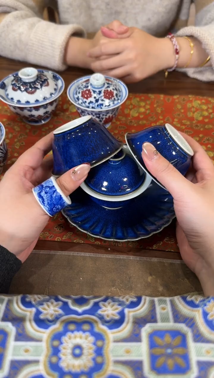 【闪购商品】杯永明尚玩明钧釉套组