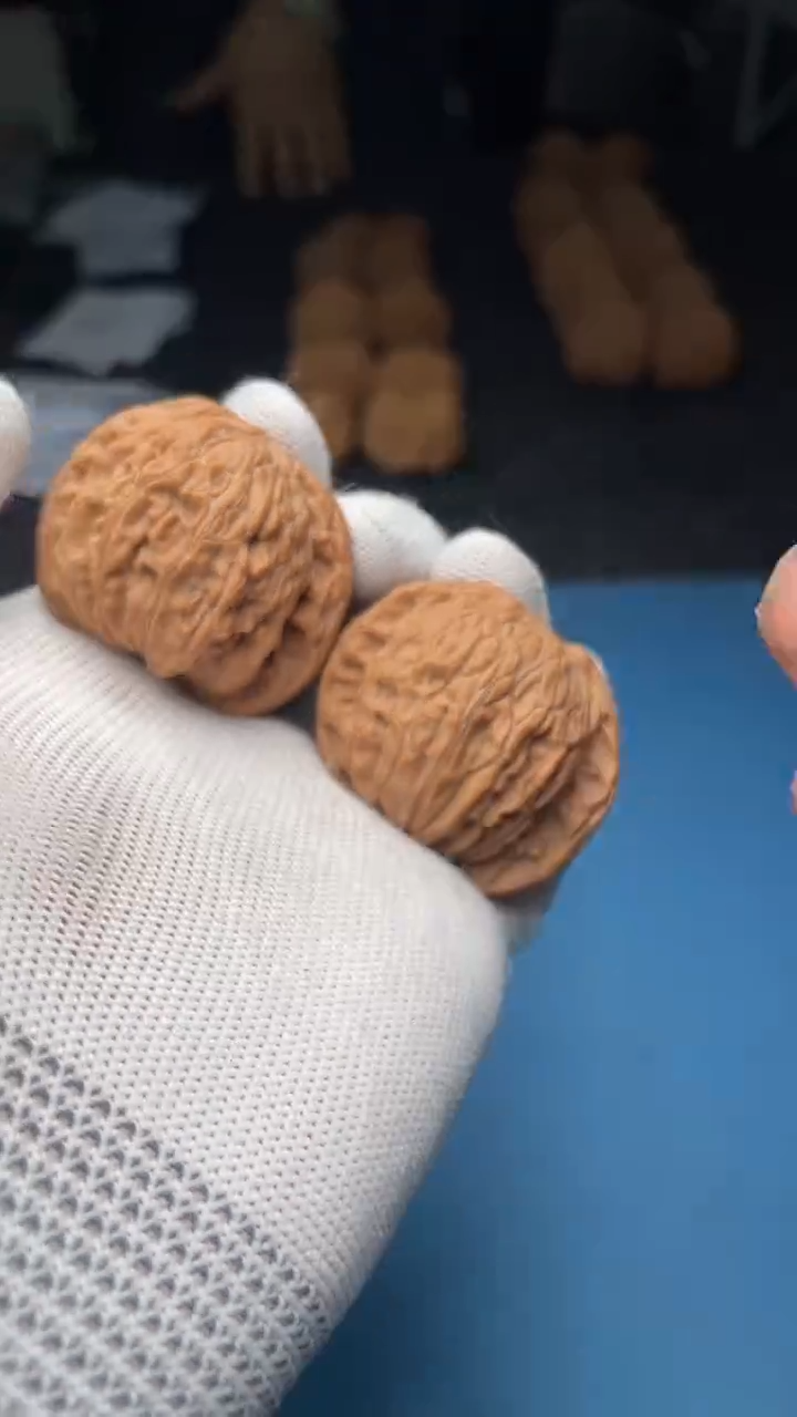 文玩核桃把件a38磨盘42尺