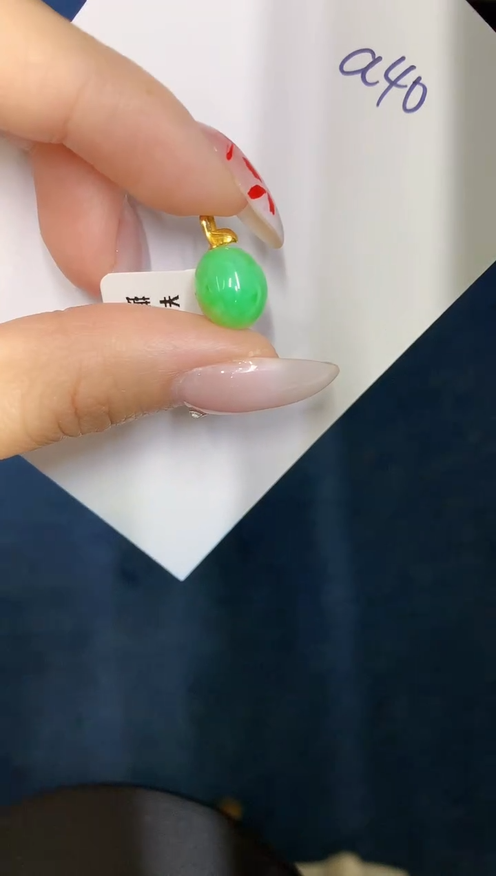 【闪购商品】翡翠颈饰18K金镶嵌000000000000