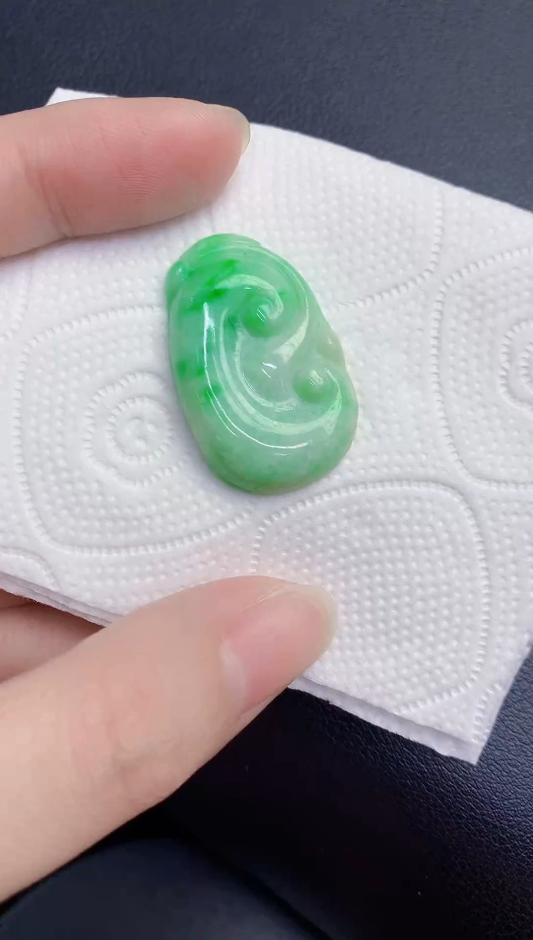 颈饰未镶嵌翡翠天然翡翠缅甸A货