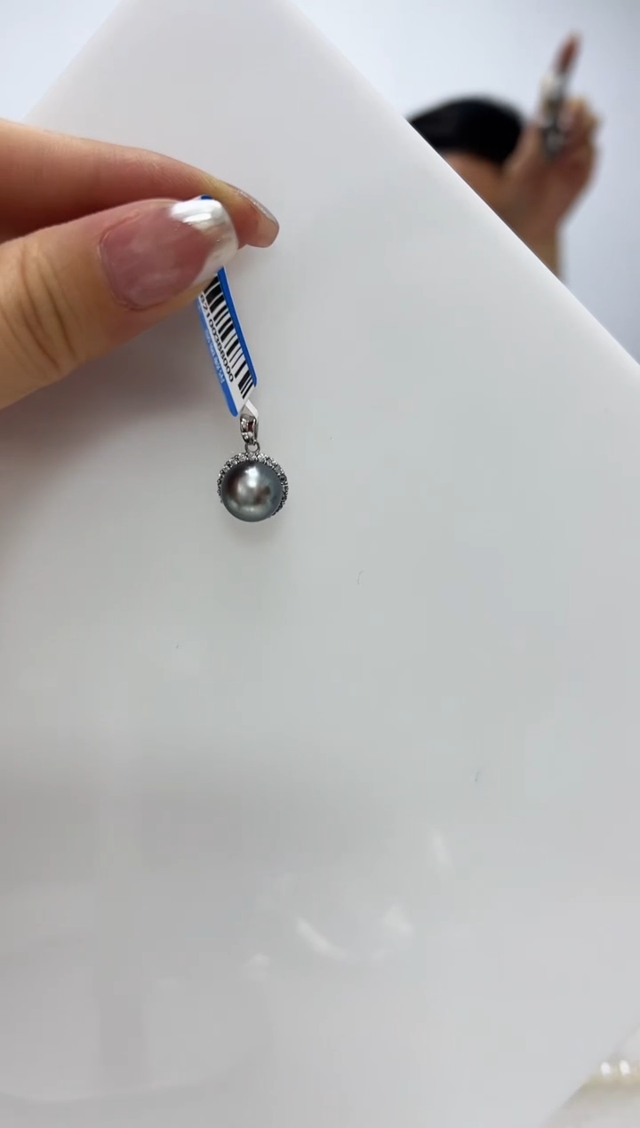 【闪购商品】海水珍珠DA银S925镶嵌吊坠 V2821