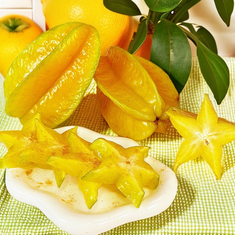 福建漳州下河树上熟杨桃3斤装清甜多汁整箱发货放黄吃送酸梅粉