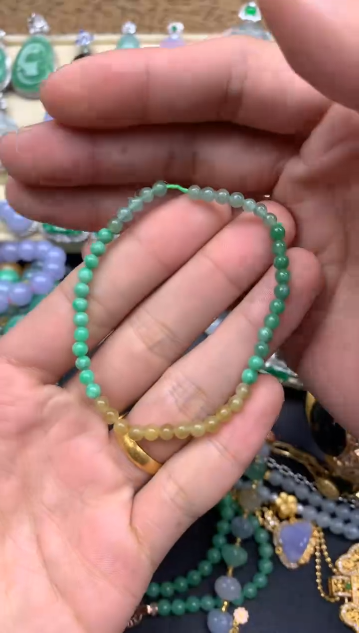 【闪购商品】翡翠手串未镶嵌24--中国好珍宝
