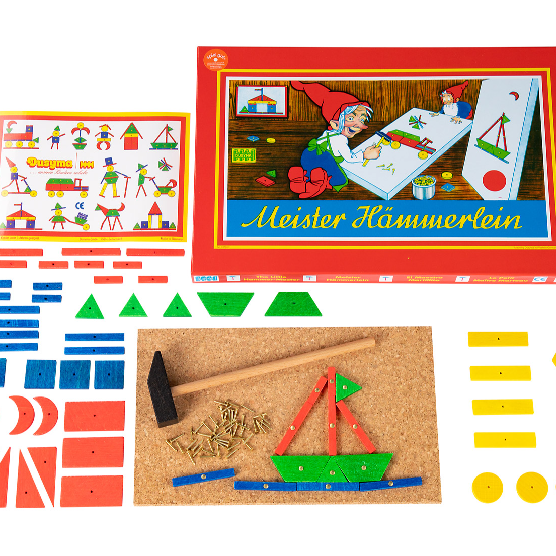 Dusyma 手工钉七巧板主题系列