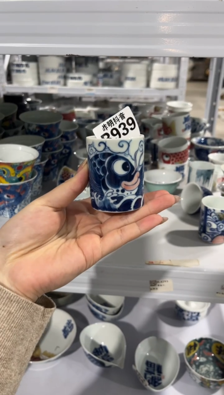 昨明手绘扳指杯（清仓福利）