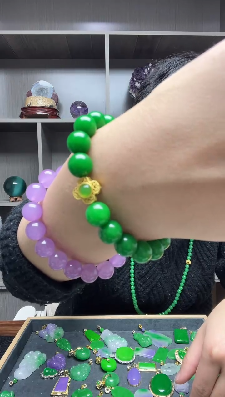 【闪购商品】翡翠手链未镶嵌手链