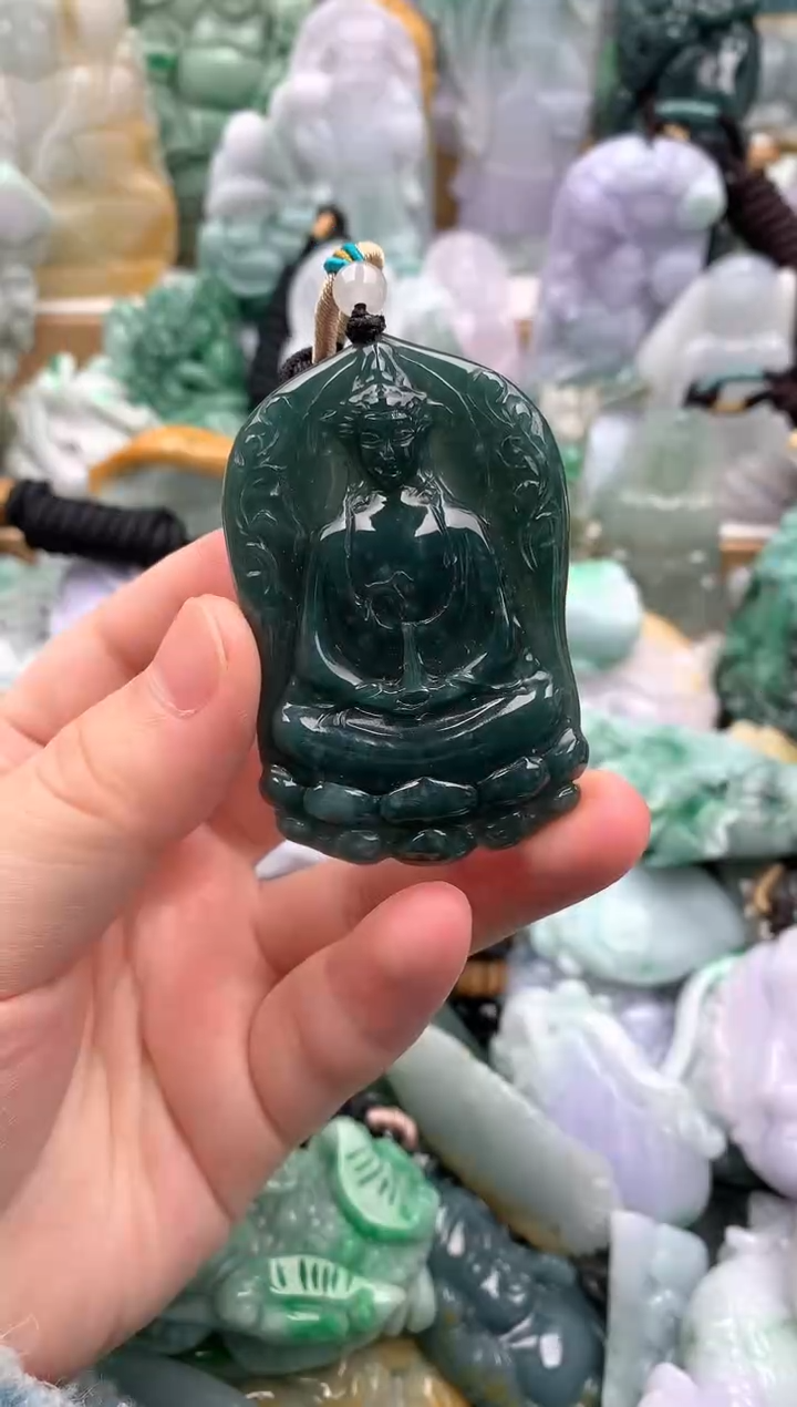 吊坠(不含链)未镶嵌翡翠1