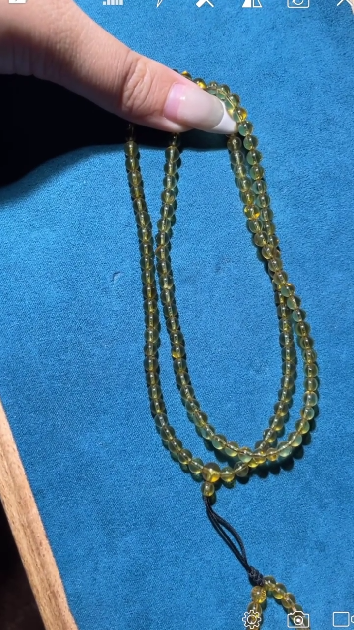 【闪购商品】琥珀裸石未镶嵌WR 珠链