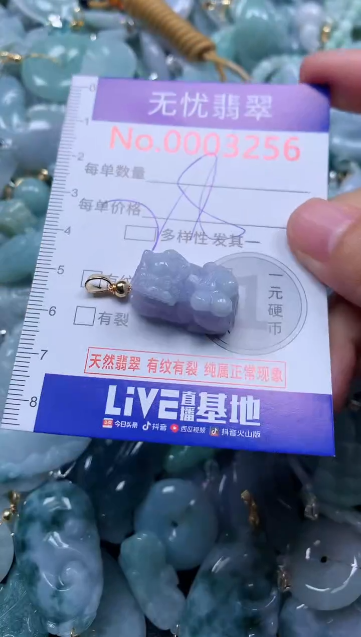 颈饰未镶嵌翡翠3256