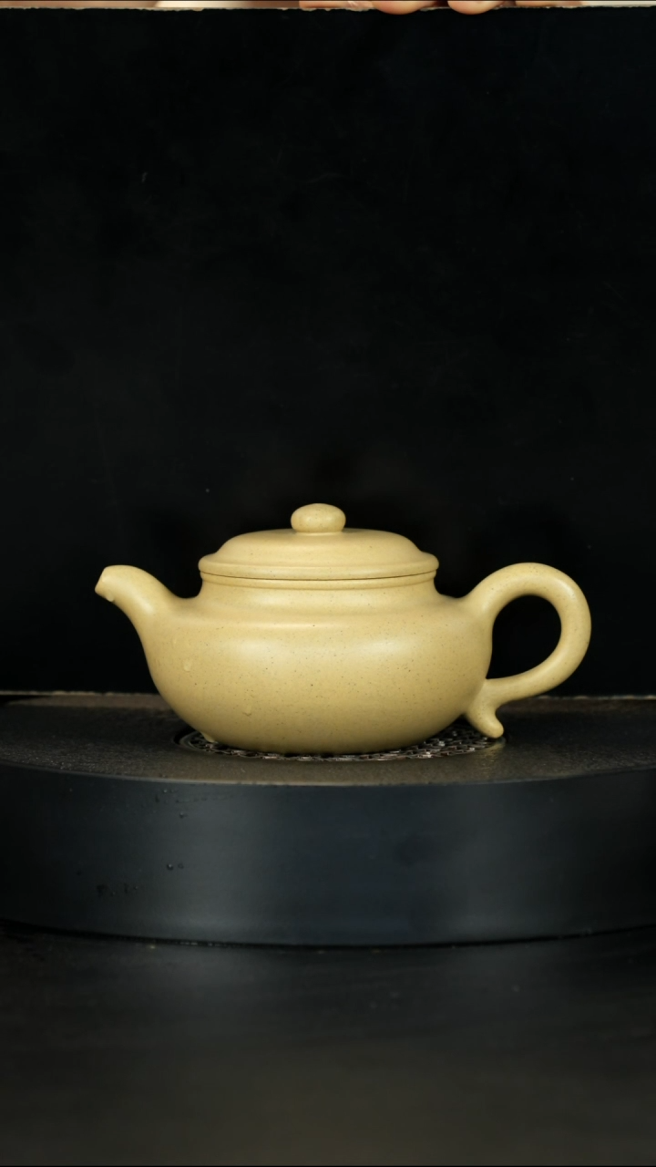 【闪购商品】紫砂茶壶正价1500微瑕四号井墨绿仿古