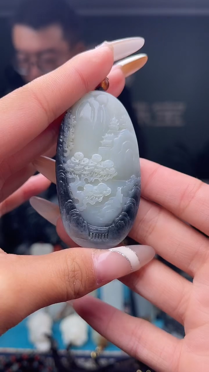 未镶嵌和田玉挂件1