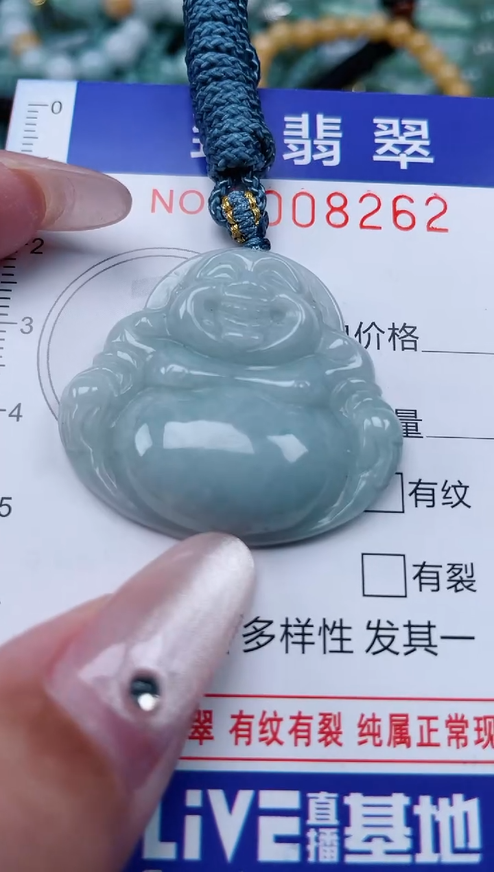 翡翠未镶嵌颈饰.0008262