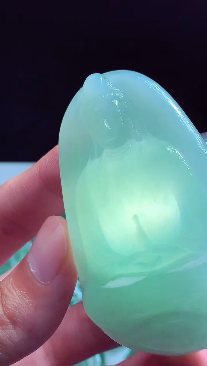 定制翡翠未镶嵌翡翠毛货定制