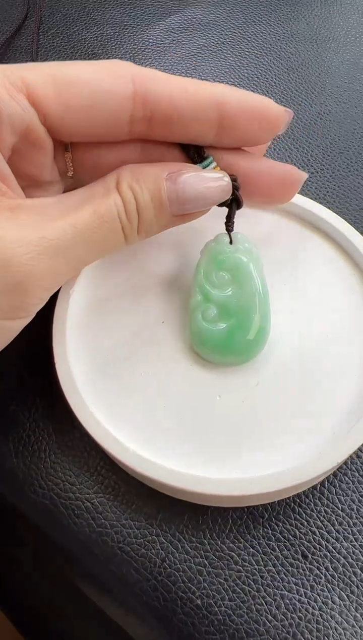 【闪购商品】翡翠颈饰未镶嵌K733-795如意