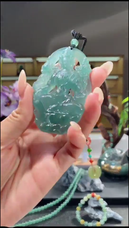 吊坠(不含链)未镶嵌翡翠度母