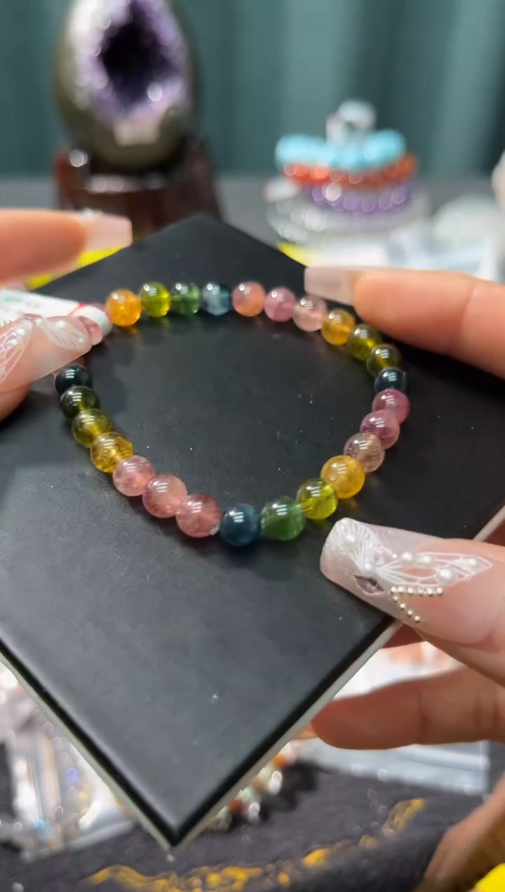 【闪购商品】碧玺手链未镶嵌29多样性发其一/6+