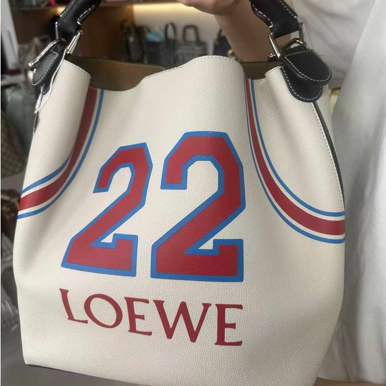 99新 LOEWE/罗意威 坤球奢选罗意威绝版数字包