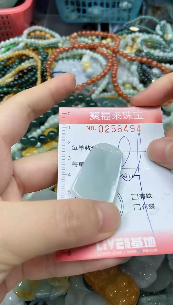 未镶嵌挂件翡翠闪购0258494