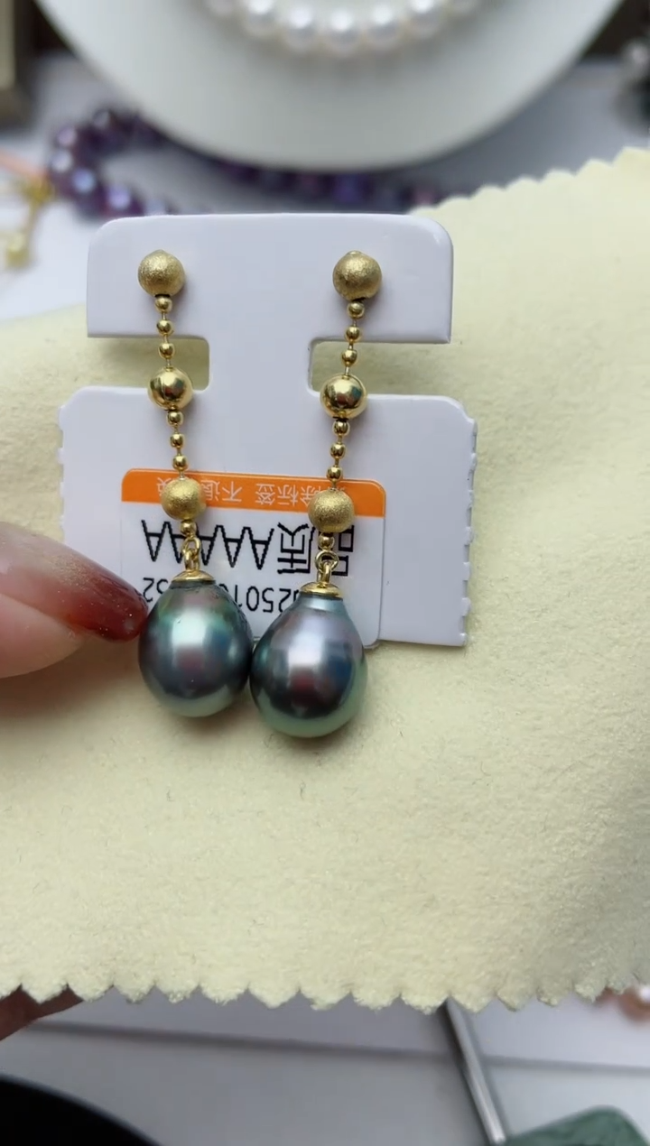 【闪购商品】海水珍珠耳饰银S925镶嵌W62