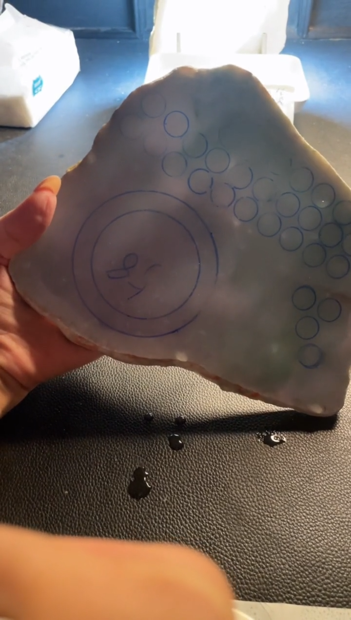 未镶嵌手镯定制翡翠尽***甲翡翠
