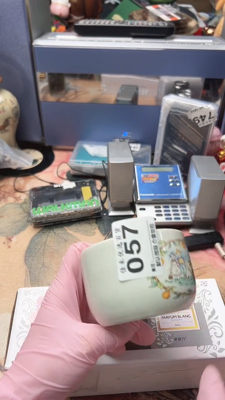 搪瓷净****明瓷器  卡通人物图案