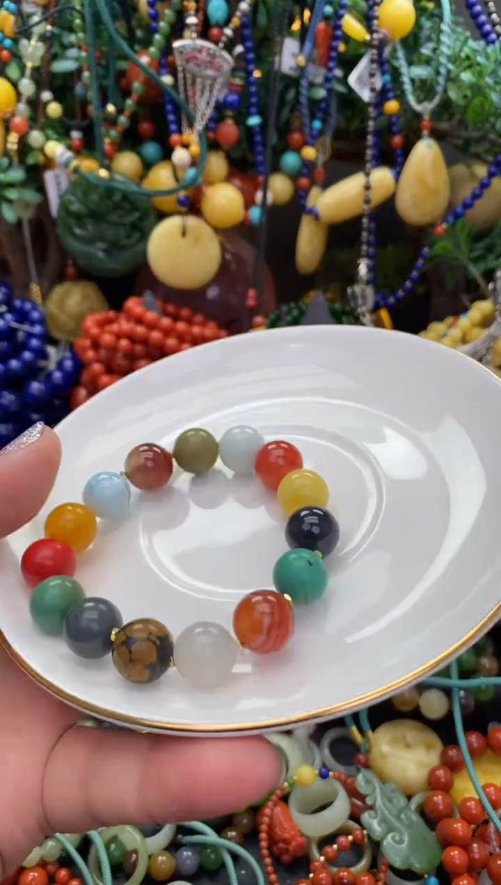 【闪购商品】南红玛瑙手链未镶嵌手串