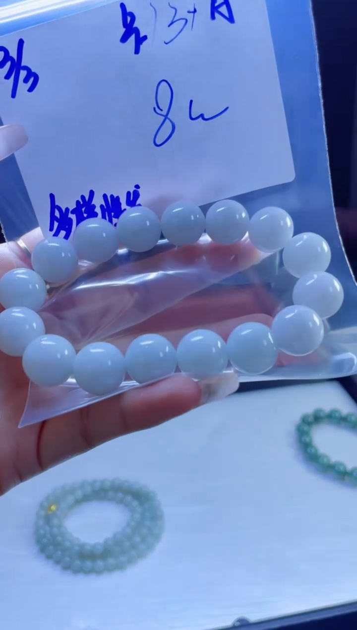【闪购商品】定制翡翠未镶嵌多样性翡翠珠串 拍一发一
