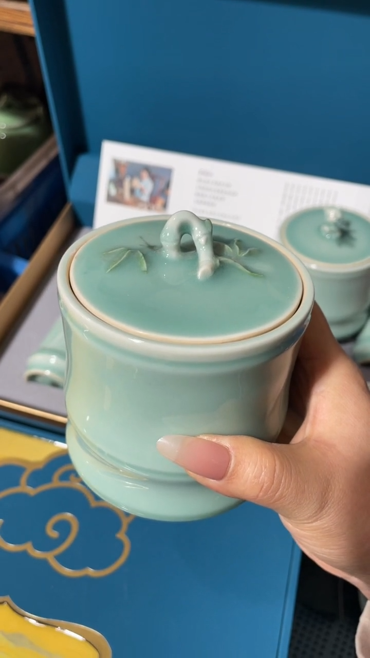 【闪购商品】特价福利 微瑕 慧仙青瓷