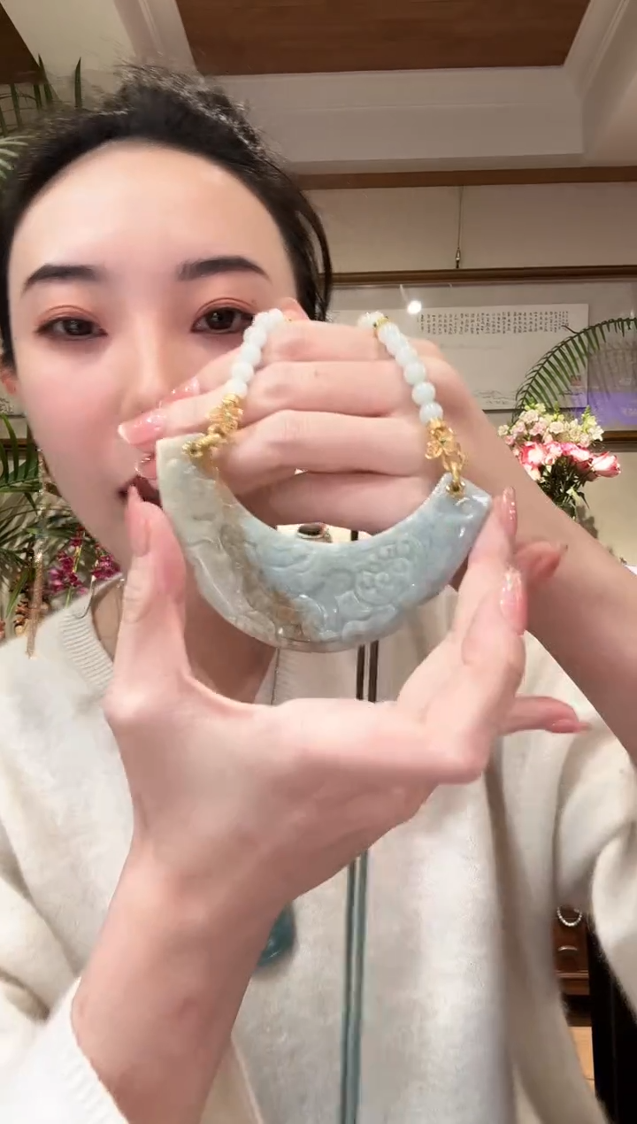 【闪购商品】翡翠颈饰未镶嵌国风