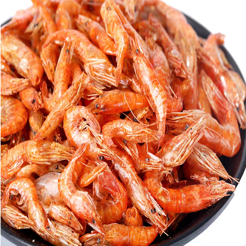 内湖自然生长农家自晒湖虾