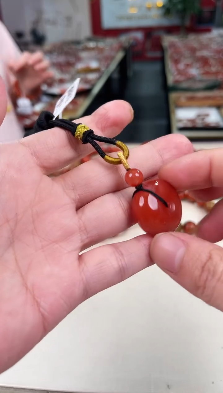 未镶嵌平安扣南红玛瑙（多样式发其一）