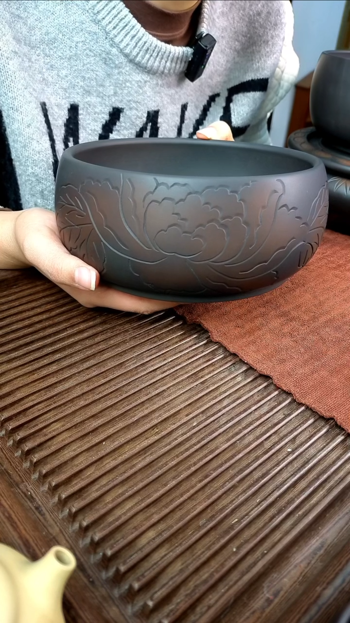 涔*云南建水紫陶-水洗